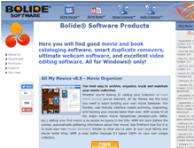 Tablet Screenshot of bolidesoft.com